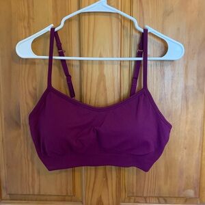 PURPLE ATHLETA BRA